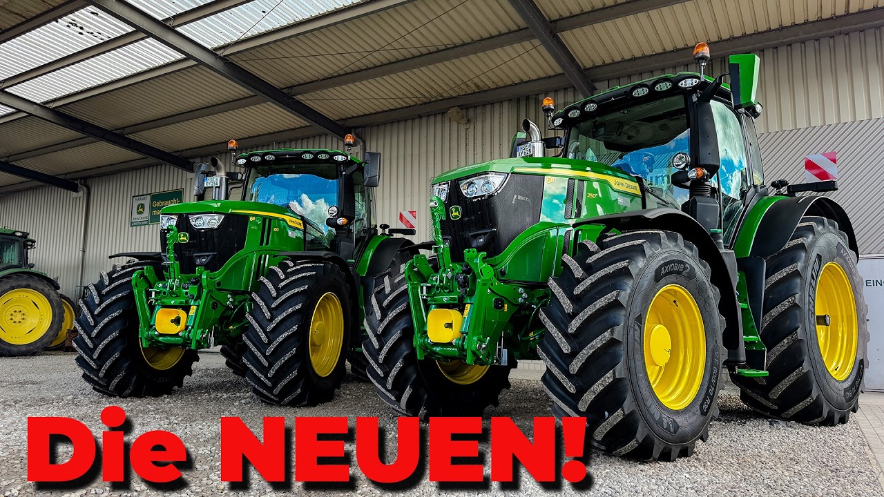 Vlog 349   2× John Deere 6R250 + S7 850 abholen. Darum wird der RAPS enttäuschen!