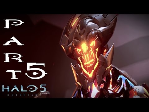 Halo 5 Guardians Walkthrough Gameplay Part 5 - Warden Eternal (Xbox One)