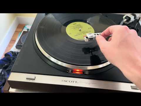 Scott PS 68 Not 68A Vintage Direct Drive Turntable Silver  *WORKING READ* image 16