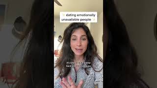Stop dating emotionally unavailable people #datingadvice