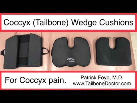 Coccyx Wedge Cushions for Tailbone Pain, Coccyx Pain