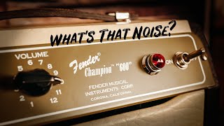 Video thumbnail for What's That Noise? FENDER CHAMPION 600 My 5 Watt Secret! by Drew Tobias