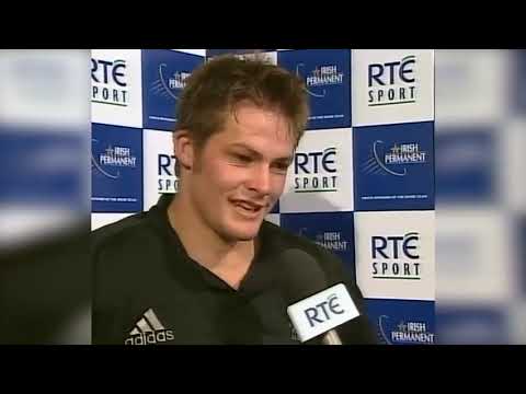 Richie McCaw - All Black - First and Last Game Interview