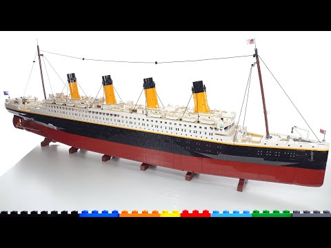 LEGO Creator Expert Titanic set 10294 review! The piece count, it's over 9000!