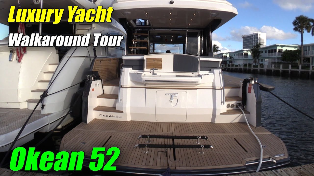 Attractive & Modern ! 2023 Okean 52 Luxury Yacht
