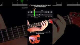🎸 Van Halen – Amsterdam | Riff Play-Along + Tabs | Drop D Groove