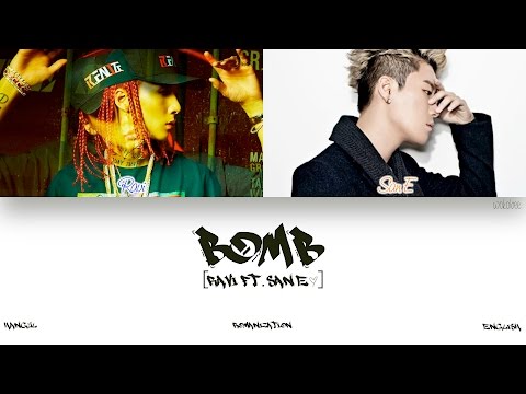 [HAN|ROM|ENG] Ravi (라비) - BOMB (Feat. San E) (Color Coded Lyrics)