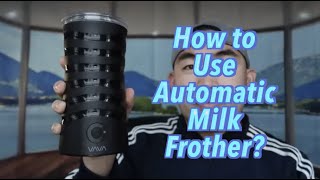 Electric Milk Frother for Hot & Cold Milk Froth