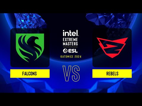 Falcons vs. Rebels - Map 3 [Nuke] - IEM Katowice 2024 - Group A