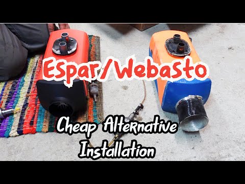 Swapping Out & Installing A $125 Bunk Heater (Espar/Webasto Cheap Alternative) For My Kenworth T660