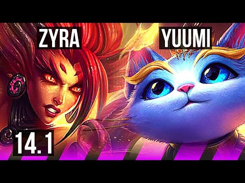 ZYRA & Senna vs YUUMI & Ez (SUP) | 10/4/21 | KR Diamond | 14.1