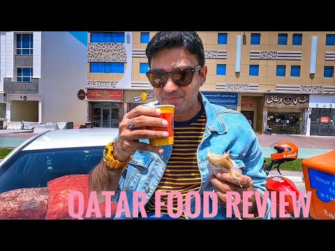 Doha Karak Zaffran e o árabe Keema Chapati no Baba Chapatea em Doha, Catar | Qatar Food Review