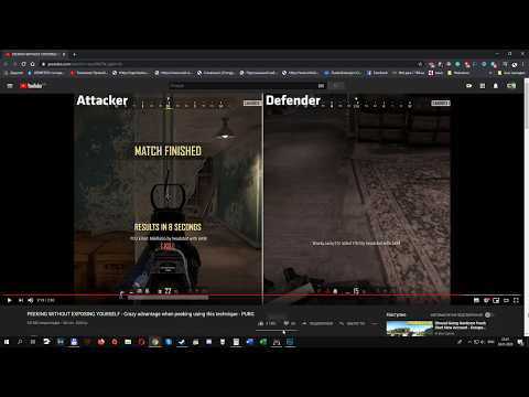 Response to WACKYJACKY101 (PEEKING WITHOUT EXPOSING YOURSELF) - Effect explanation.