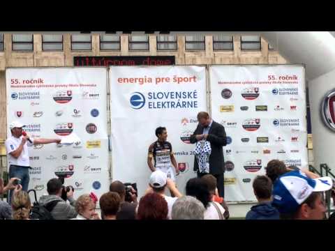 Tour of Slovakia 2011 Stage 5 Podium