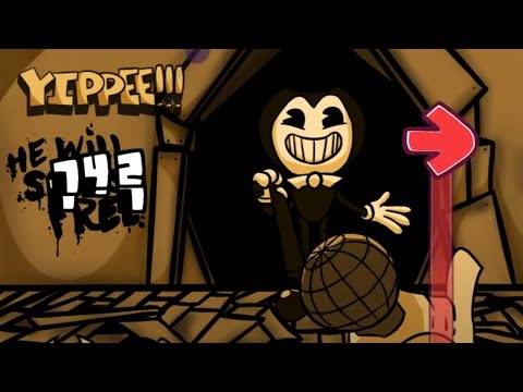 Friday Night Funkin' VS Bendy - Joey's Lost Tapes FULL WEEK (FNF Mod) (Bendy and the Ink Machine)