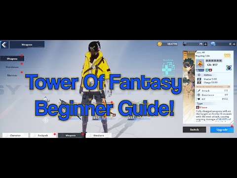 Peaceful Sunrise Presents: Tower of Fantasy Beginner's Tips! FREE SSR,  GACHA GUIDE, AND STARPATH!?