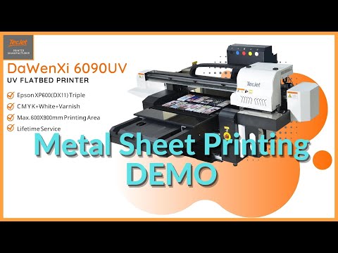 Tecjet 6090 uv flatbed printer