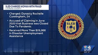Woman in Laurens County arrested for unemployment benefits fraud, SLED says