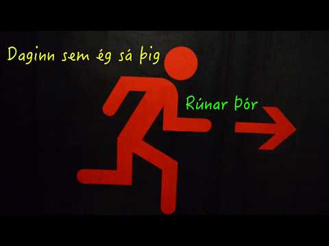 Daginn sem ég sá þig