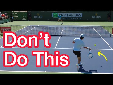 This Mistake Will Cost You Matches (Tennis Singles Strategy)
