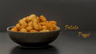 Potato Puffs | Crispy Snack for kids | Instant Snack | PepperCrush |