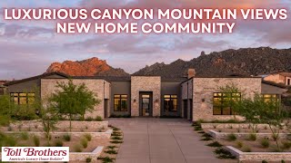 Download the video "Luxurious Canyon Mountain Views New Home Community [Living in Scottsdale, Arizona | Luxury Living]"