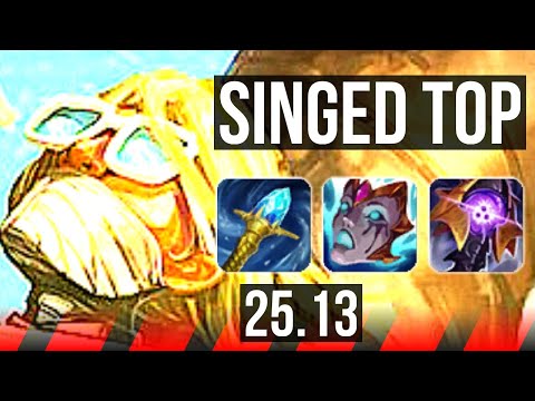 SINGED vs CAMILLE (TOP) | EUW Master | 25.13