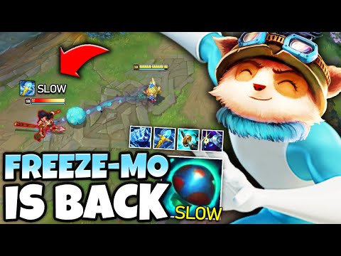 TEEMO BUT I FREEZE YOU AND YOU LITERALLY CAN'T MOVE (FREEZE-MO IS BACK)