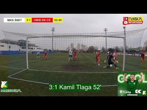 🔴✅tv.nsk.pl [bramki]⚽MKS Świt Nowy Dwór Mazowiecki🆚Unia Skierniewice 3:2 (2:1)📆2021-04-10🕒16:00