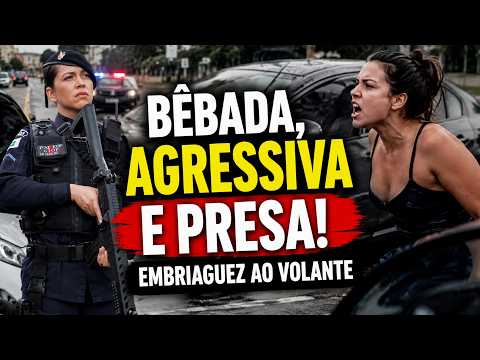 Bêbada e agressiva