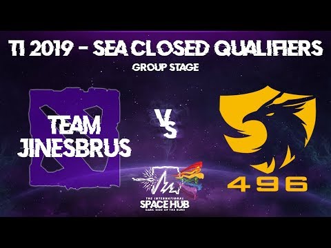 Jinesbrus vs 496 - TI9 SEA Regional Qualifiers: Group Stage