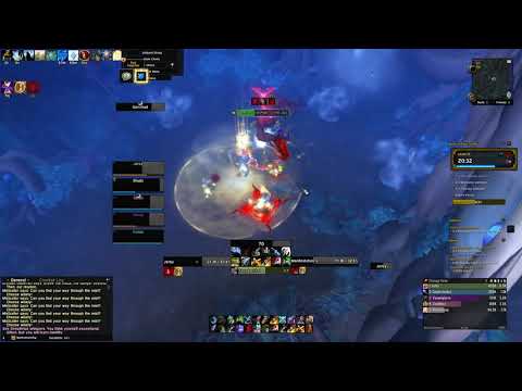 +15 Mists of Tirna Scithe. MM Hunter PoV (Shadowlands Beta). Trying Explosive Shot.