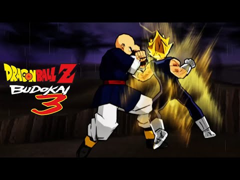 Dragon Ball Z Budokai 3 Vegeta (Majin Buu Saga) vs Tien