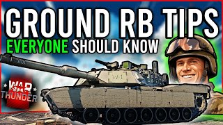 Ground RB Tips to Improve your Gameplay and Grind in War Thunder