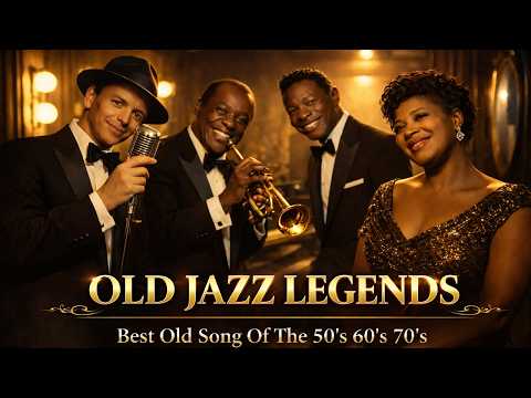 Jazz Songs 50's 60's 70's 🎷Frank Sinatra, Louis Armstrong, Nat King Cole | Vintage Jazz Memories