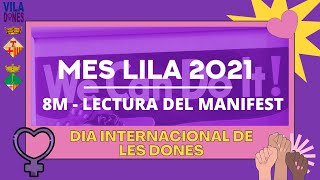 Manifest 8M 2021 - Dia Internacional de les Dones