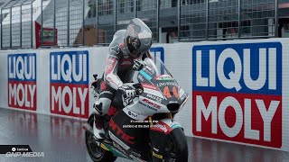 Download lagu MotoGP 24 - Aron Canet - Moto2 - Wet Race - Sachsenring Circuit - Gameplay mp3