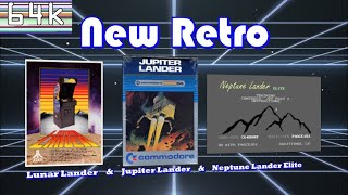 New Retro #24 (Lunar Lander [Arcade]/Jupiter Lander [C64] & Neptune Lander Elite [C64])