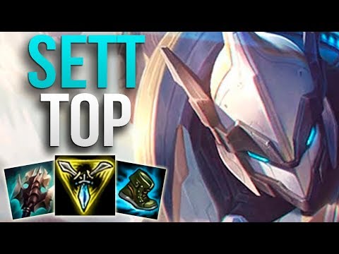 SETT TOP IS INCREDIBLE! | CHALLENGER SETT TOP GAMEPLAY (MECHA KINGDOMS SKIN) | Patch 10.1 S10