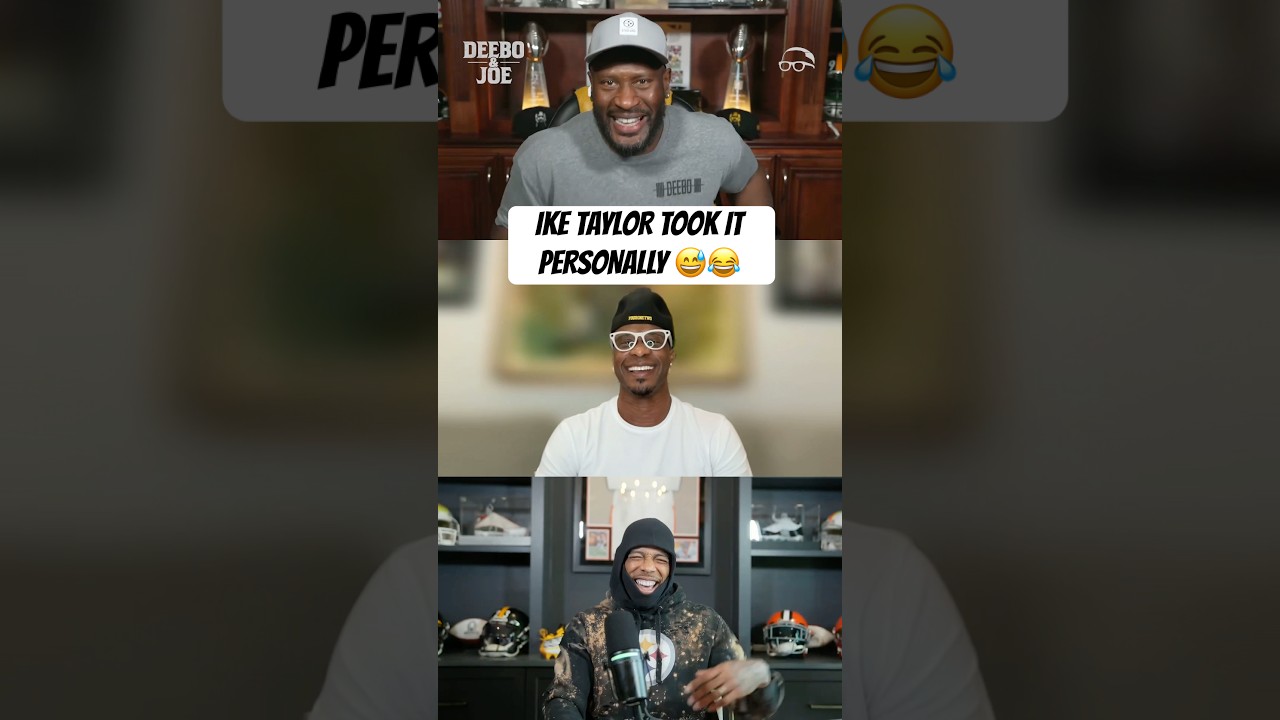Ike Taylor took it personally when he got called out for not having any “bodies” 😅😂 #DeeboAndJoe