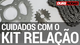 KIT RELAÇÃO | COMO LIMPAR, LUBRIFICAR E AJUSTAR A CORRENTE