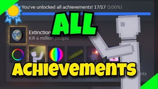People Playground All Achievements Simple Tutorial 2023