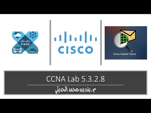 شرح تمرين 5.3.2.8 Packet Tracer - Examine the ARP Table
