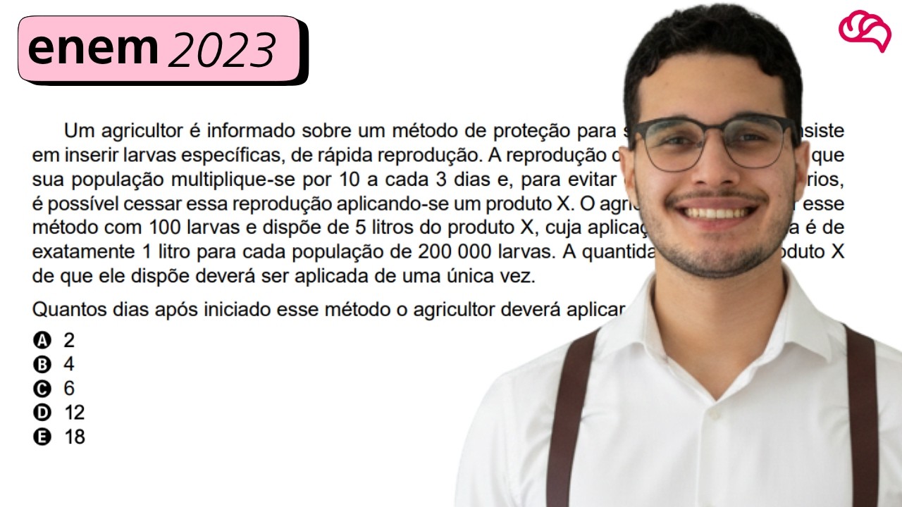 Resolução em Vídeo — Questão 159 ENEM 2023
