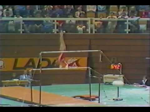2nd AA Olga Mostepanova UB - 1983 World Gymnastics Championships 9.800