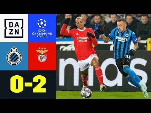 FC Brügge - SL Benfica 0:2 | UEFA Champions League | DAZN Highlights