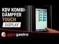 Commercial Combi Steamer - Touch Control – 7× GN 1/1 – with Automatic Wash System & Core Temperature Probe
