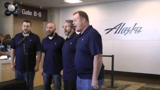 Alaska Airlines features barbershop at Nashville event
