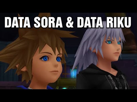 Every Data Sora and Data Riku Cutscene
