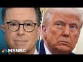 TRUMP GOES TOO FAR Colbert Cancellation Puts Spotlight On Trump War On The First Amendment
